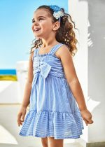 φορεμα ριγες φιογκος κοριτσι Id 22 03938 066 L 1